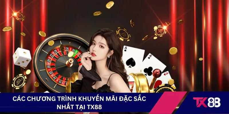 Các chương trình khuyến mãi đặc sắc nhất tại TX88