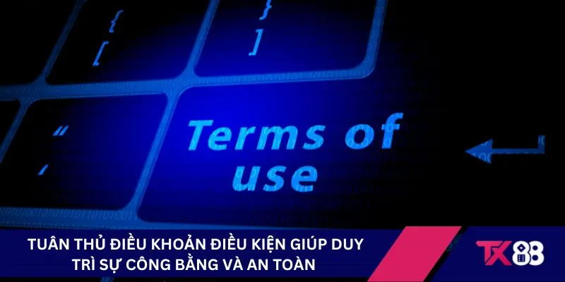 Tuân thủ điều khoản điều kiện giúp duy trì sự công bằng và an toàn